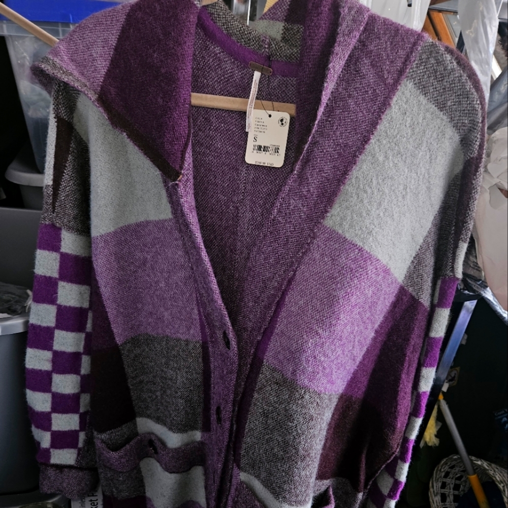 Freepeople  oversized knee length cardigan